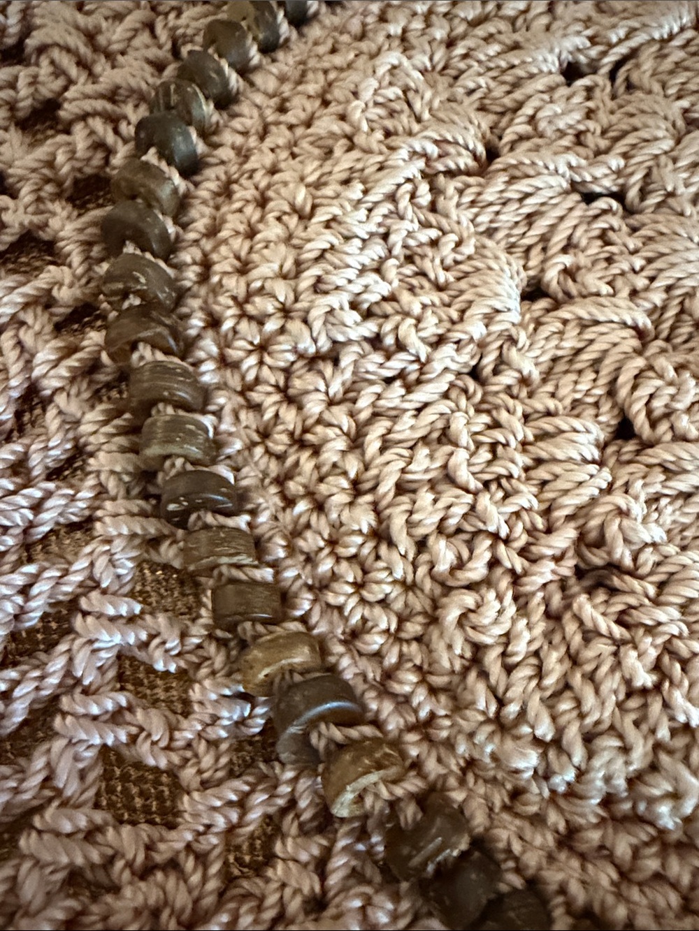 The Sak “Sayulita” crochet blush pink bag 30 year anniversary bag - Picture 16 of 16